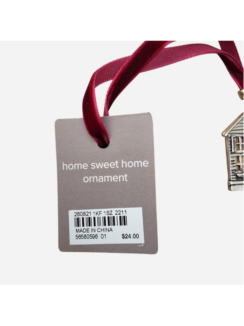 NWT J Jill Home Sweet Home Ornament Holiday Realtor Gifts - Picture 2 of 4